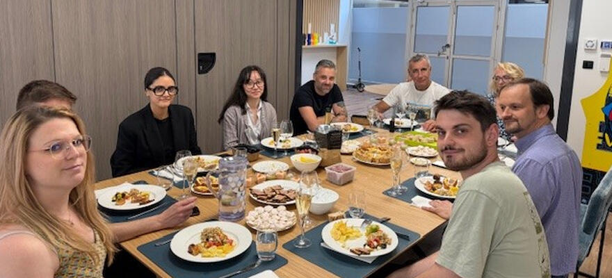 Repas d’équipe – Célébration chez FGA